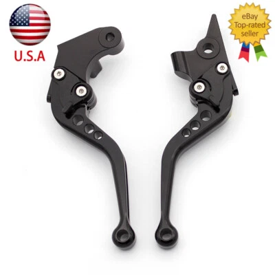For Suzuki DR650S/DR650SE 1994-2020 Brake Clutch Levers CNC Adjust Aluminum USA - Image 1 of 4