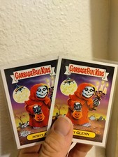 Misfits Glenn Danzig Misfit Manny Ghost Glenn Spoof 2 Card Set Garbage Pail Kids
