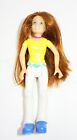 Fisher Price Loving Family Woman Mom Yellow Shirt White Pants Red Head