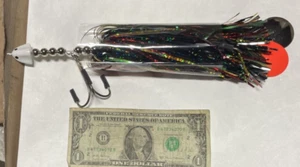 1 ct. RAPTOR TAIL SPIN 13" .062 wire GIANT musky lures Muskie baits bucktail - Picture 1 of 1