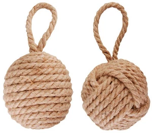Würfel oder Kugel Seil Türstopper Schwerlast robust Türstopper mit Griff Segeln - Bild 1 von 5