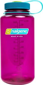 Sustain Tritan BPA-Free Water Bottle, 50% Recycled, 32oz, Wide Mouth, Eggplant - Picture 1 of 7