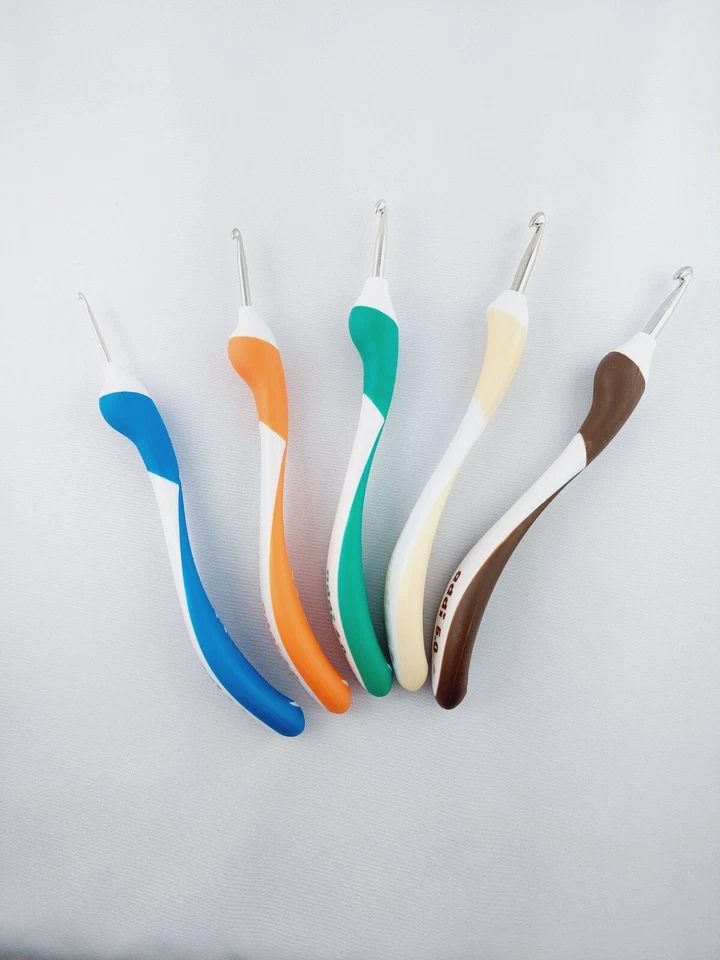 Addi Swing ergonomische Wollhäkelnadeln, 16cm - Bild 1 von 1