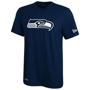 New Era NFL Men's Seattle Seahawks Stadium Logo Short Sleeve T-Shirt - Picture 1 of 6