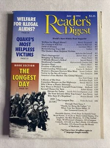 1994 June Reader’s Digest Magazine Welfare For Illegal Aliens? (BM24) - Picture 1 of 3