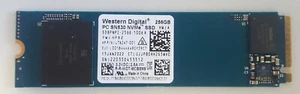 SSD Western Digital PC SN530 SDBPNPZ-256G-1006 256GB NVMe M.2 2280 PCIe Gen3x4 - Foto 1 di 4