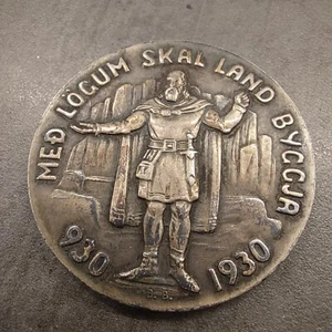 MONEDA ISLANDIA 5 CORONAS 1930 ALTHINGI - Imagen 1 de 3