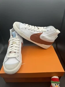 Nike Blazer Mid '77 Jumbo Dark Russet White Sail Men Casual Lifestyle DD3111-101 - Picture 1 of 6