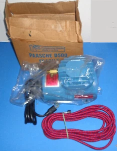 NOS NEU 1/10 PS Paasche D500 Airbrush Kompressor mit Schlauch OVP - Bild 1 von 3