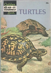 TURTLES by B A STEWART & G E BURKS Golden Press Read It Yourself Book 1962 HC - Picture 1 of 2