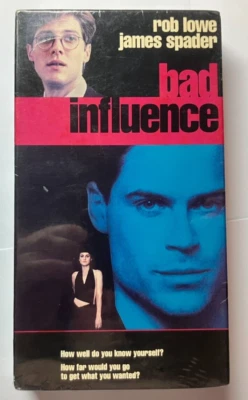 Bad Influence - James Spader Rob Lowe Lisa Zane 1990 VHS Sealed Mint New - Rare! - Image 1 of 4