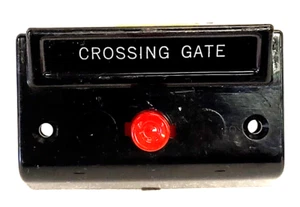 BOTÓN DE CONTROL "PUERTA CRUZADA" AMERICAN FLYER - ¡BUENA CALIDAD! - Imagen 1 de 2