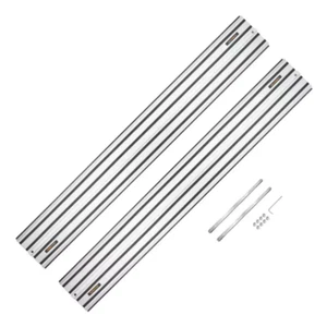 110"Track Saw Guide Rail Connector Set for DeWalt Track Saws,Includes 2x55"Guide - Picture 1 of 9