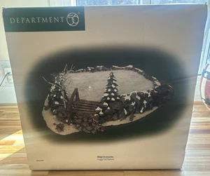 Department 56 Village Accessories Craggy Cliff Platform Missing Trees - Picture 1 of 22