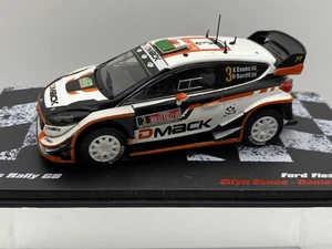 H225 FORD Fiesta WRC Evans Barritt Wales Rally 2017 1:43 Car Diecast Metal Ixo A - Picture 1 of 7