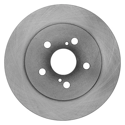 For Toyota Corolla 2009-2019 ACDelco 18A2635AC Silver Solid Rear Brake Rotor - Imagem 1 de 4