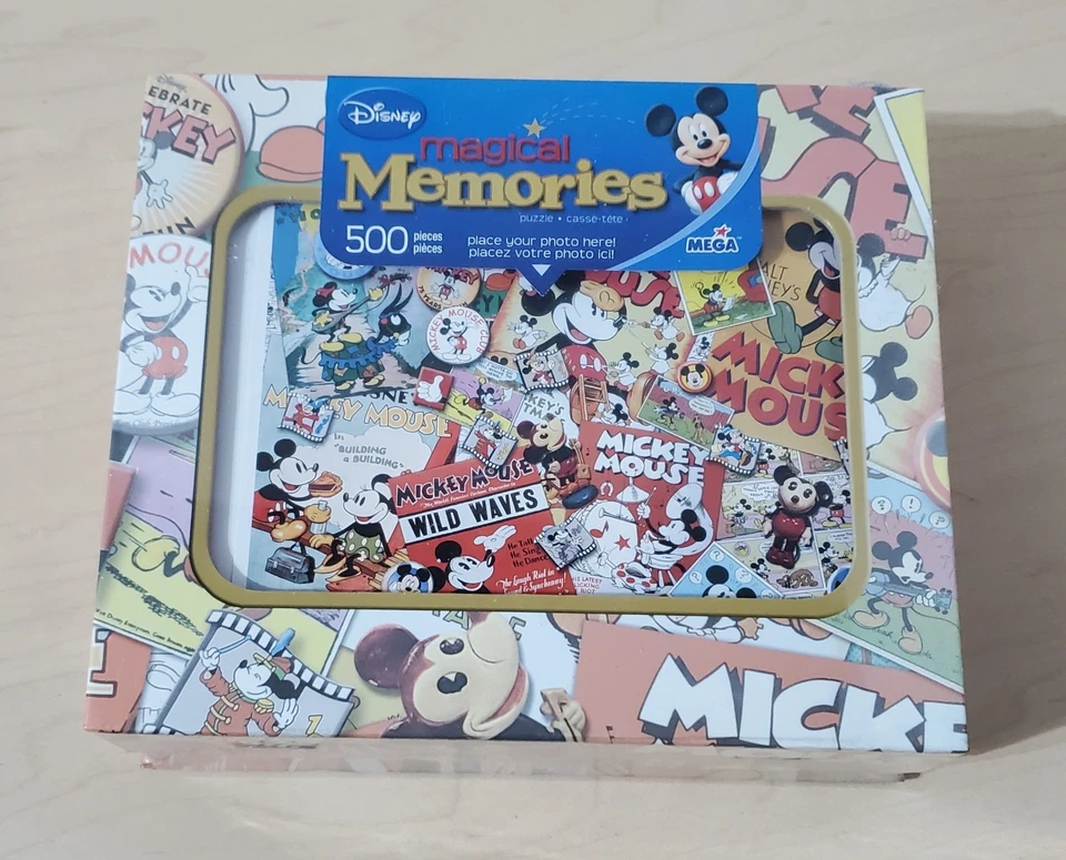 Nuevo Precintado Walt Disney Magical Memories Mickey Mouse 500 piezas. Rompecabezas Foto 1 de 4