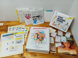 De colección 1992 Enganchado a Fonética SRA Potencia de Lectura Juego Clásico Piezas Selladas - Imagen 1 de 11