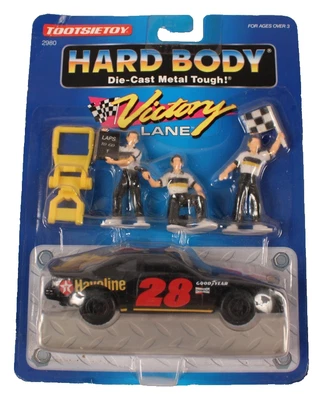 Tootsietoy Hard Body Victory Lane 1992 Racing Die-cast Toy Race Car Pit Crew - Image 1 of 3