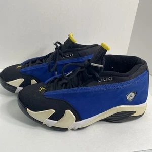 Talla 9 - Hombre Air Jordan 14 Retro OG Laney Bajo Usado Leer - Imagen 1 de 12