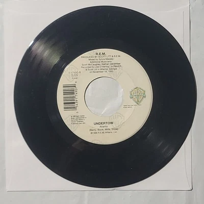 REM ~ Undertow/ Bittersweet Me ~ Warner Bros. 45 RPM Record - Image 1 of 4