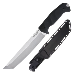 Cold Steel Knives Warcraft Tanto 13UL Fixed Blade Knife San Mai Steel Black G10 - Picture 1 of 1