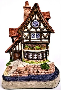 David Winter 's Cottages "Thameside" - Collectors Guild Piece #13  1993 EUC IOB  - Picture 1 of 11