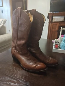 Tony Lang braune Damen-Westernstiefel Größe 10 - Bild 1 von 12