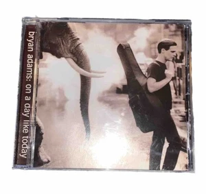 On a Day Like Today by Bryan Adams (1st Edition CD, 1998) Original Case & Insert - Picture 1 of 24