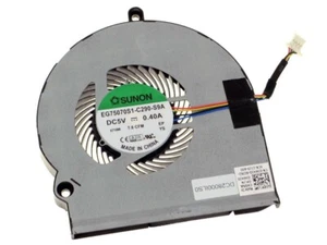 Genuine Dell Alienware 15 R3 Laptop CPU Cooling Fan 7.6 CFM JWH30 DC28000ILS0 - Afbeelding 1 van 3