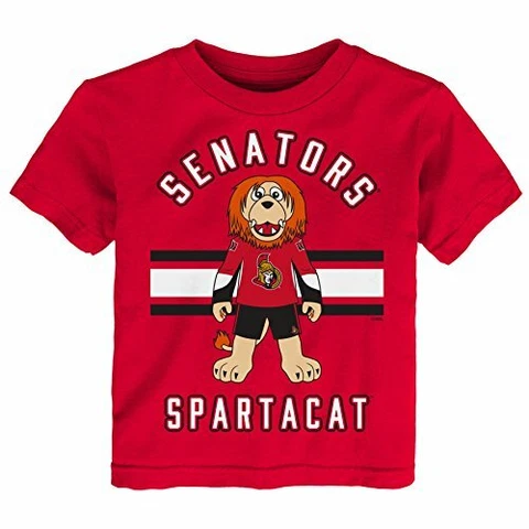 Outerstuff NHL Ottawa Senators Children Mascot Life Short Sleeve Tee, Large(7 Cover