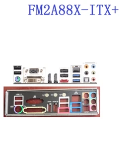 1PCS FOR ASRock FM2A88X-ITX+ BackPlate I/O SHIELD Back Plate - Afbeelding 1 van 1