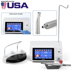 Sistema de motor quirúrgico de implante LED con pantalla táctil dental AZDENT + pieza de mano 20:1 EE. UU. - Imagen 1 de 19