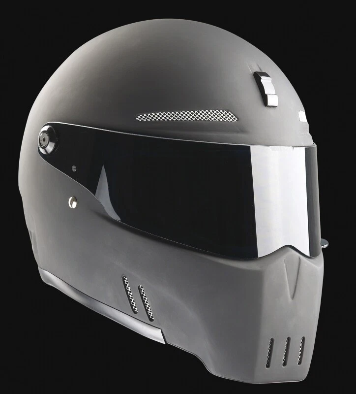 Motorrad Helm Bandit Alien II mit ECE 22-05 Schwarzmatt Größe: M (57) - Bild 1 von 1