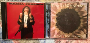 2 CD's- Tracy Chapman- New Beginning & Melissa Etheridge- Like the Way I Do - Imagen 1 de 4
