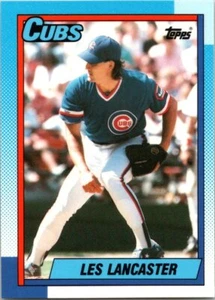 1990 Topps Tiffany Edition #437 Les Lancaster - FREE SHIPPING! - Picture 1 of 2