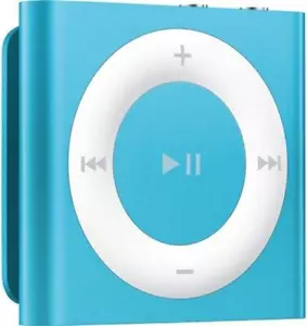 Apple iPod Shuffle 4th Generation Gen 2GB Blue - MP3 Music Player Bundle - Picture 1 of 1