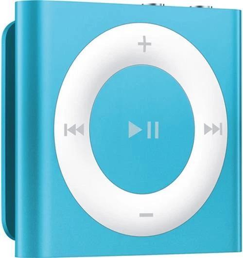 Apple iPod Shuffle 4th Generation Gen 2GB Blue - MP3 Music Player Bundle - Image 1 of 1