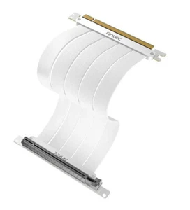 Antec PCIE-4.0 Riser Cable (200mm) White, Up to RTX4090 / 7900XT. High End Gold - Picture 1 of 1