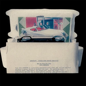 Franklin Mint 1953 Corvette 1:24 Diecast White with Box and Papers Chevrolet - Picture 1 of 11