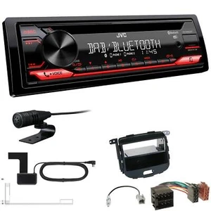 JVC KD-DB622BT DAB inkl Antenne Bluetooth USB Set für Hyundai i10 2008-2013 - Bild 1 von 5