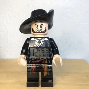 LEGO Pirates of the Caribbean BARBOSSA Miniature ALARM CLOCK Tested Works - Picture 1 of 10