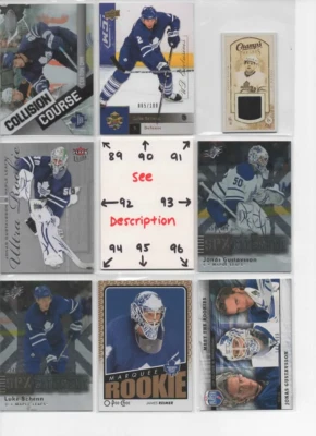 Toronto Maple Leafs U-PICK SERIAL #'d Rookies Autos Jerseys SUNDIN JOSEPH KADRI  - Image 1 of 4