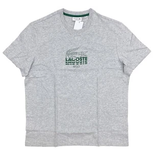 Lacoste Men's Crocodile Branding Print Crew Neck Cotton T-Shirt TH1228-CCA - Picture 1 of 7