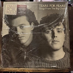 *COVER ONLY* Tears for Fears Songs form the Big Chair HYPE STICKER *NO RECORD* - Picture 1 of 3