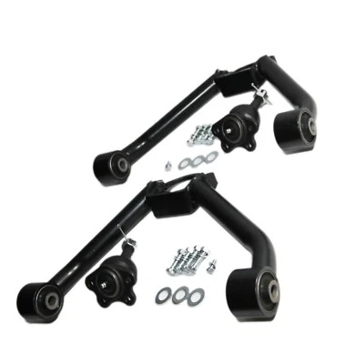 Front Upper Control Arm For 01-10 Silverado Sierra 2500HD 3500HD 2-4" Lift black - Image 1 of 4