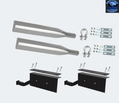 Hogebuilt heavy duty universal half fender mounting kit post mount new #51804 - Image 1 of 3