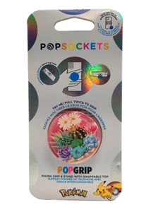 PopSockets Phone Grip Stand Pokemon Bulbasaur Terrarium POPGRIP Popsocket - Picture 1 of 5