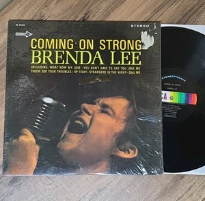 Brenda Lee ~ Coming On Strong ~ Original 1966 Vinyl LP ~ IN SHRINK ~Decca VG+/EX - Picture 1 of 7