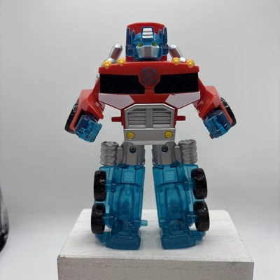 Playskool Heroes Optimus Prime Energize Transformers Rescue Bots Hasbro Figure K - Image 1 of 4